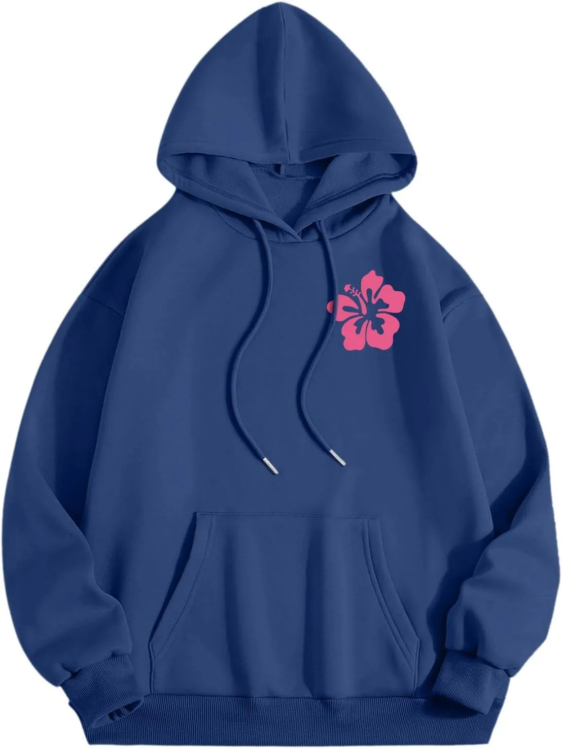 Meet Me at The Ocean Graphic Hoodie For Women Trendy Letter Printed Long Sleeve Hoodie Oversized Casual Pullover Tops