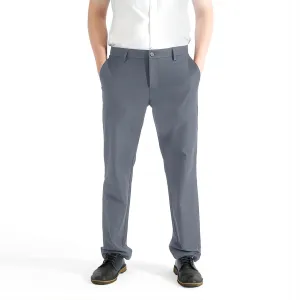 Men's Premium Formal Dress Slim Fit Casual Business Elastic Cotton Chino Pants for Work Weekend
