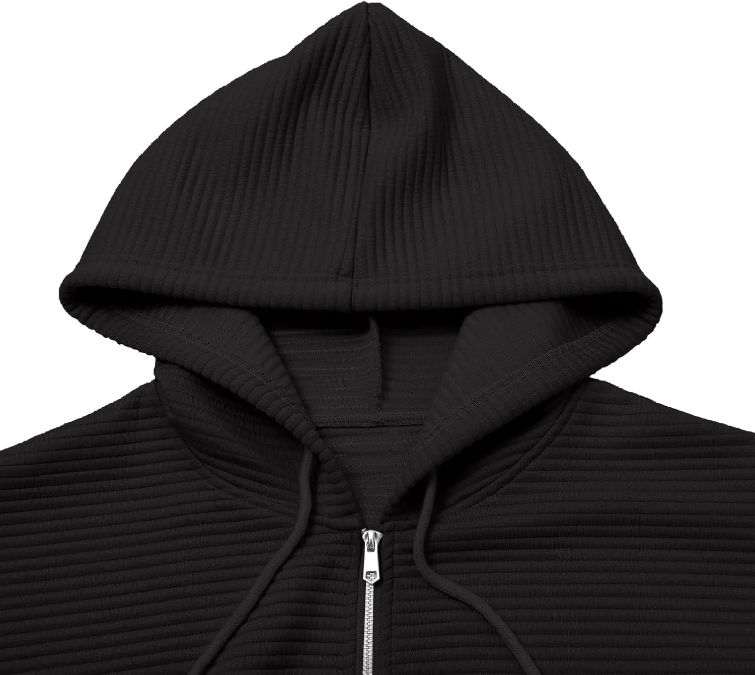 midelxp Zip Up Hoodies for Women Cute Y2k Long Sleeve Oversized Sweatshirts Casual Comfy Fall Jackets Preppy Clothes 2024