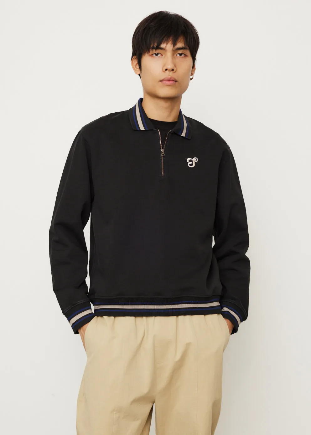 Mott Vintage Quarter Zip Sweatshirt