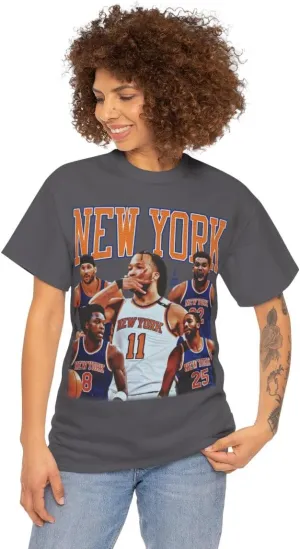 New York Vintage Shirt Jalen Brunson Karl Anthony Towns Josh Hart Mikal Bridges OG Anunoby Graphic Tee Unisex