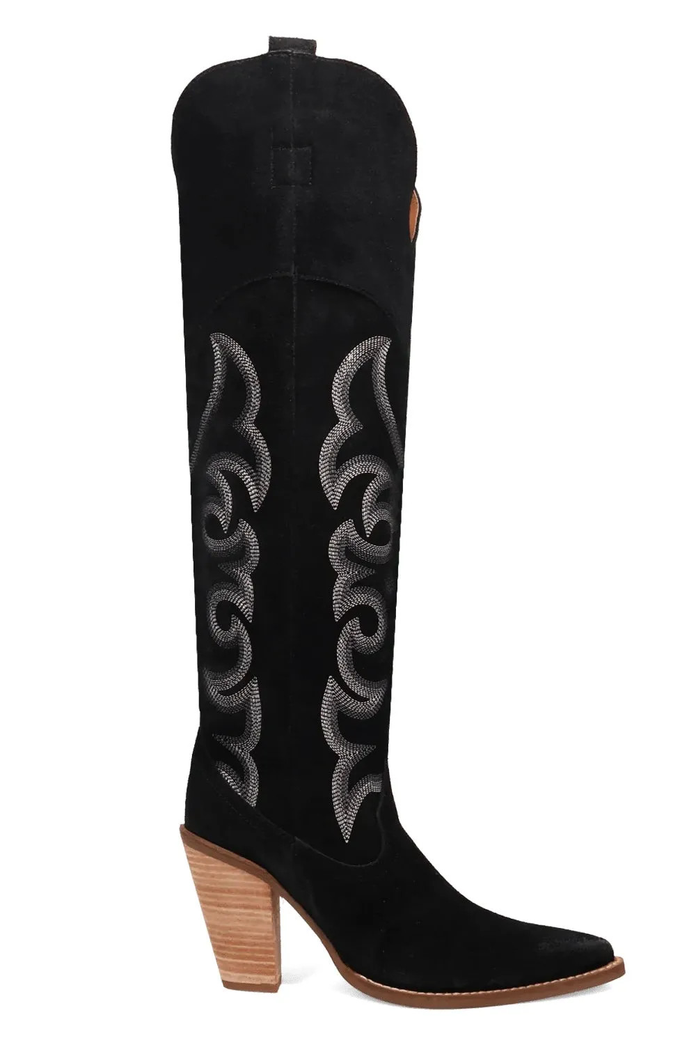 Primadonna Suede Boot in Black