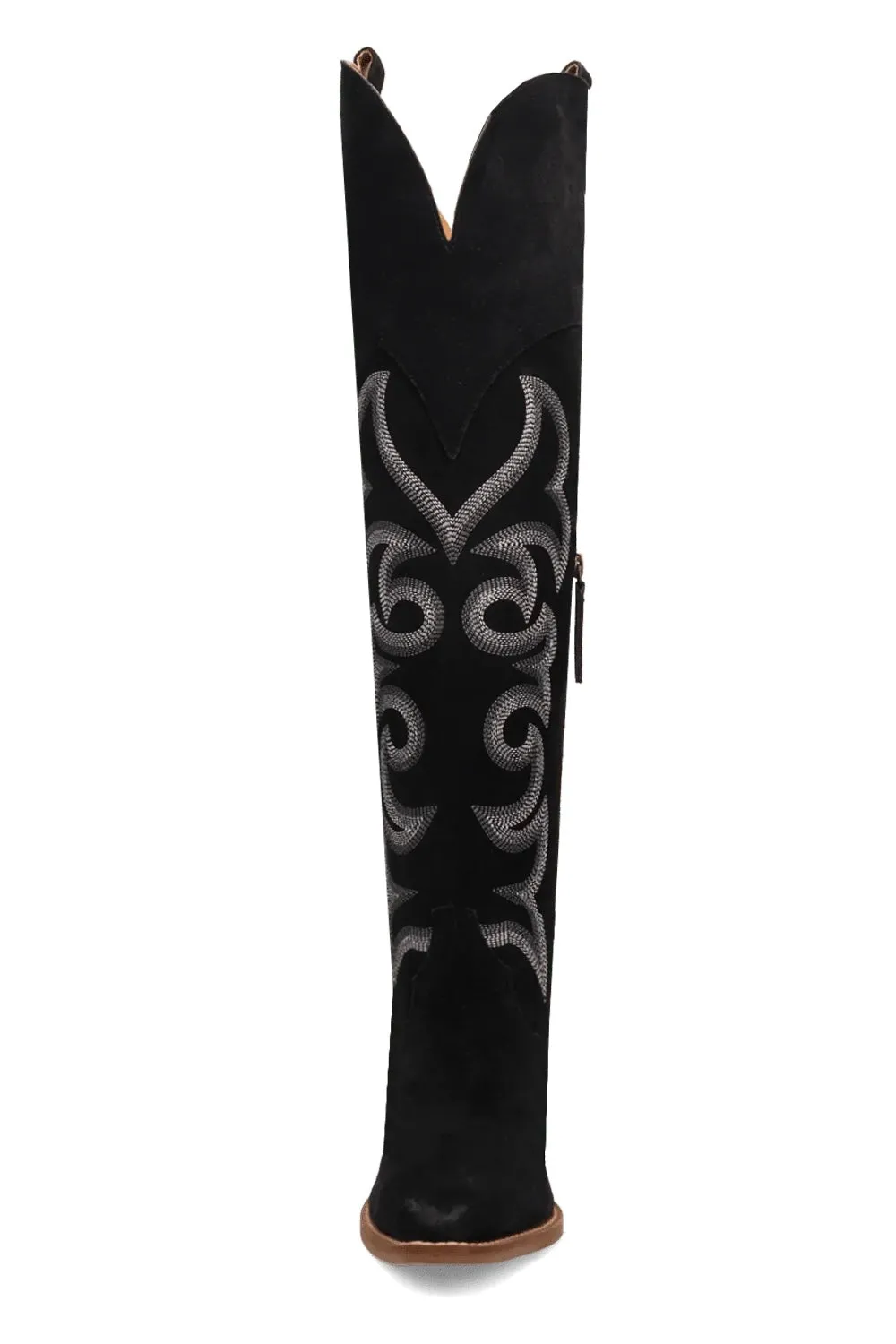 Primadonna Suede Boot in Black