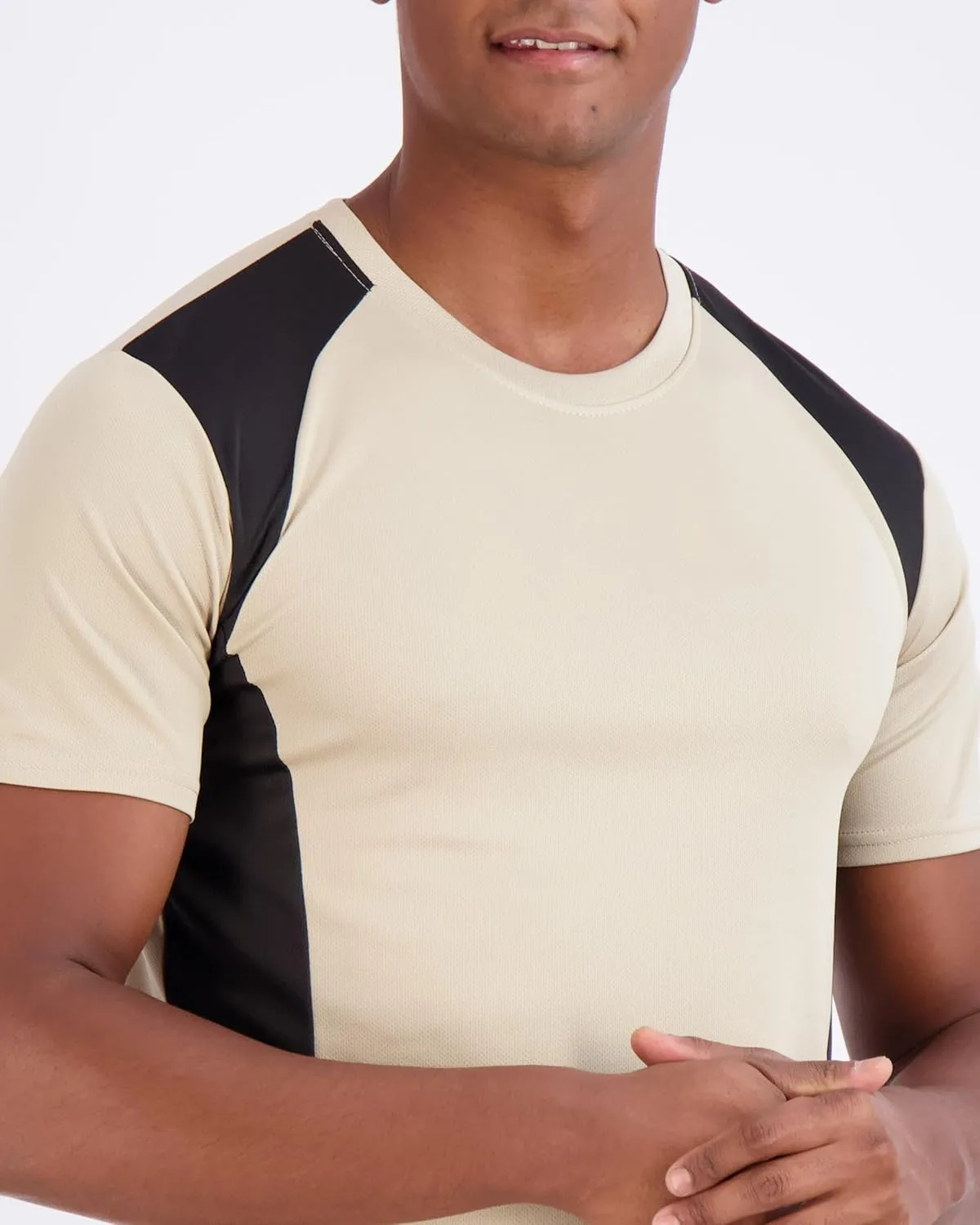 Real Essentials 5 Pack Mens Active Quick Dry Mesh Crew Neck T Shirts | Athletic Short Sleeve Tee (Available in Big & Tall)