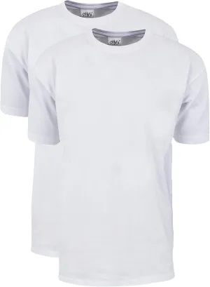 Shaka Wear Men's T Shirt  2 Pack 7 oz Max Heavyweight Cotton Short Sleeve Crewneck Tee Top Tshirts Regular Big Size S-7XL