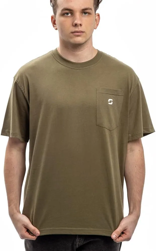 SHOHELL Pocket T Shirts for Men - Cotton Men's T-Shirts, Multipack