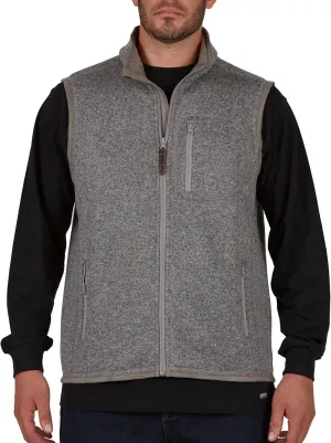Smith's Workwear Men's Full Zip Sweater Fleece Vest