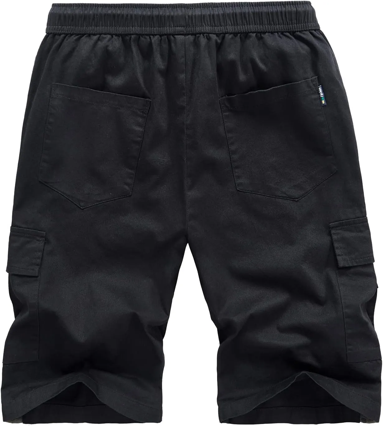 Soft Cotton Shorts Men Fashion Casual Printed Loose Quick-Drying Shorts Beach Pants Mens Shorts Elastic Waist