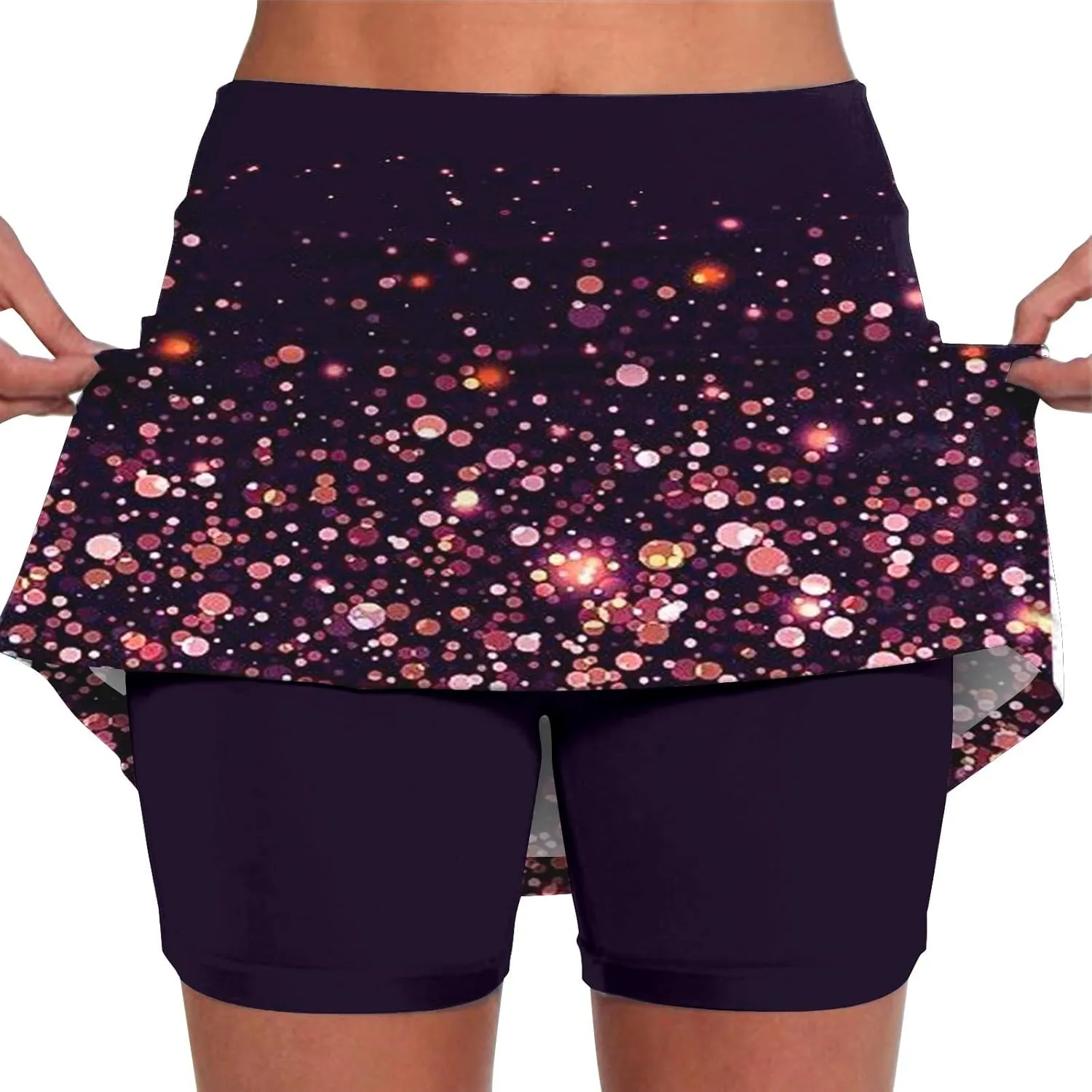 Tennis Skirts for Women with Pockets Shorts Athletic Black Mini Skirt y2k Low Rise Pink Dress Shorts