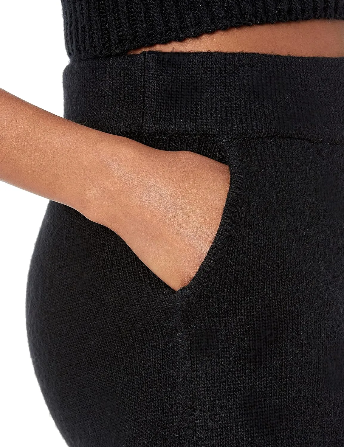 The Drop Women's Cynthia Wide Leg Sweater Pant