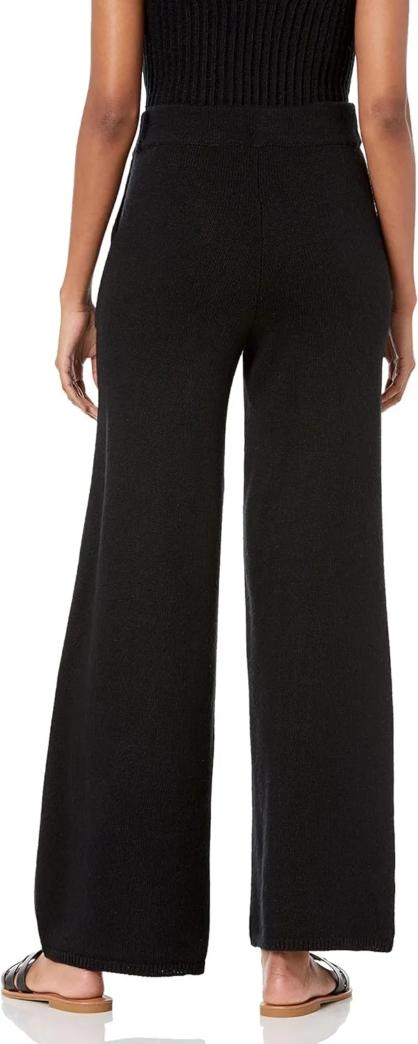 The Drop Women's Cynthia Wide Leg Sweater Pant