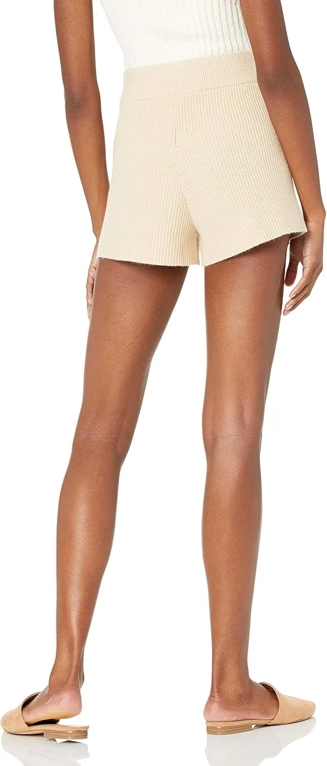 The Drop Women's Faith Pull-on Ribbed Sweater Short
