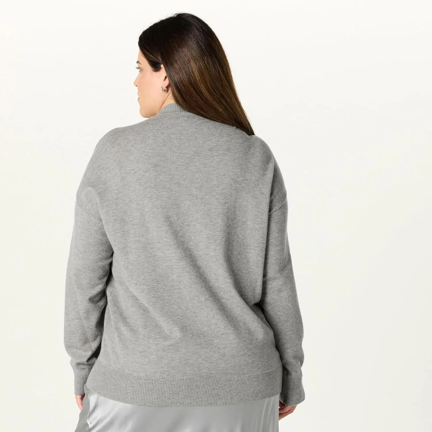 The Drop Women's Lulu Essential Crew Neck Sweater