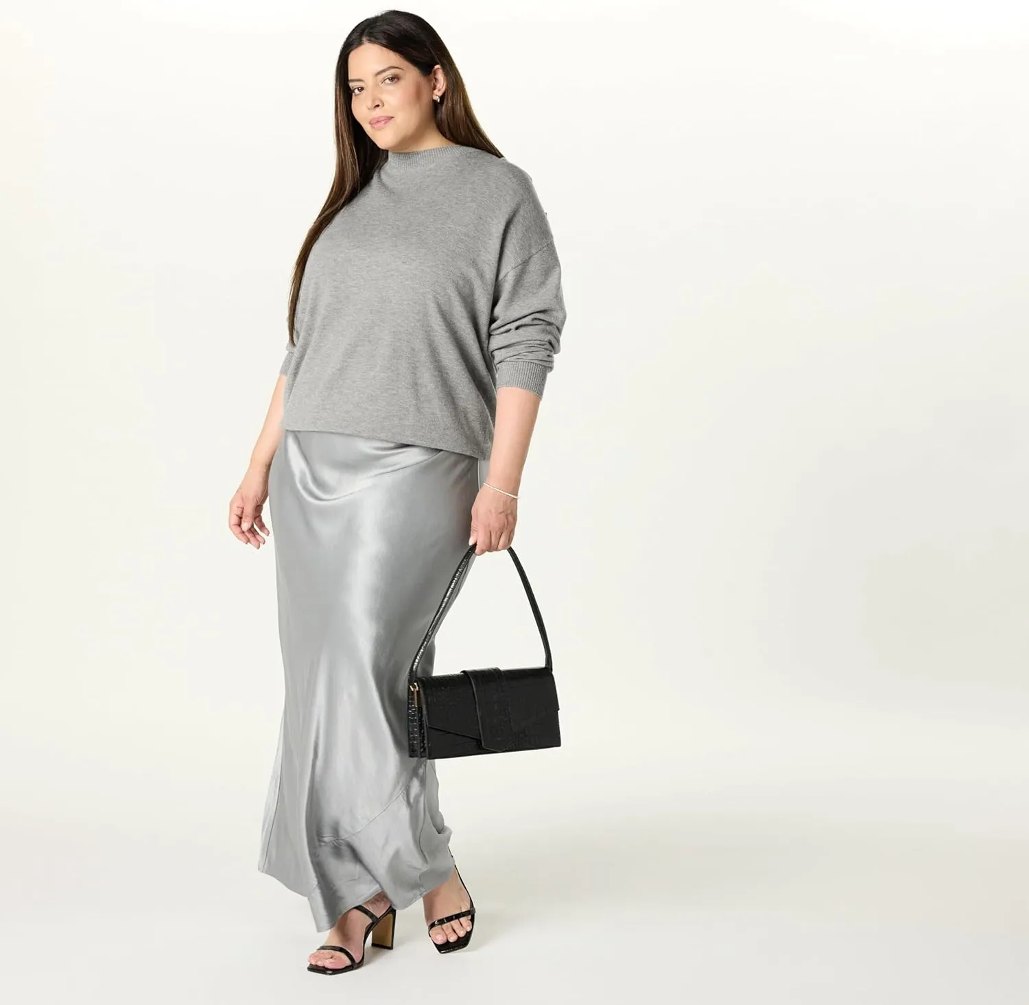 The Drop Women's Lulu Essential Crew Neck Sweater
