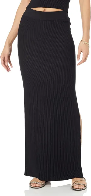 The Drop Women's Tyler Ribbed Sweater Skirt