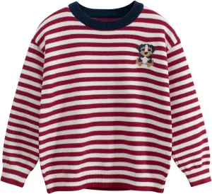 Toddler Baby Boy Knit Sweater Pullover Cotton Cartoon Sweatshirt