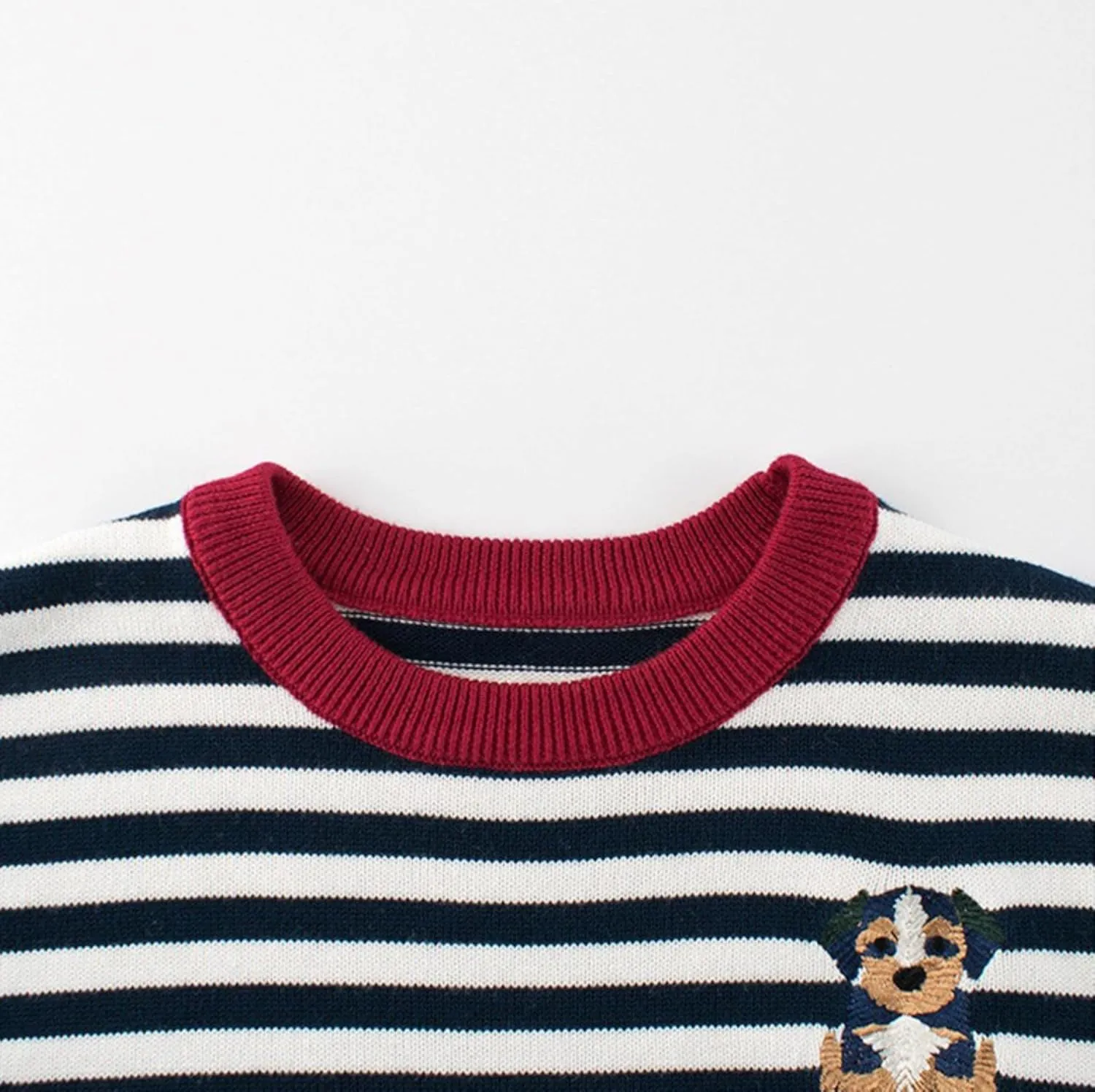 Toddler Baby Boy Knit Sweater Pullover Cotton Cartoon Sweatshirt