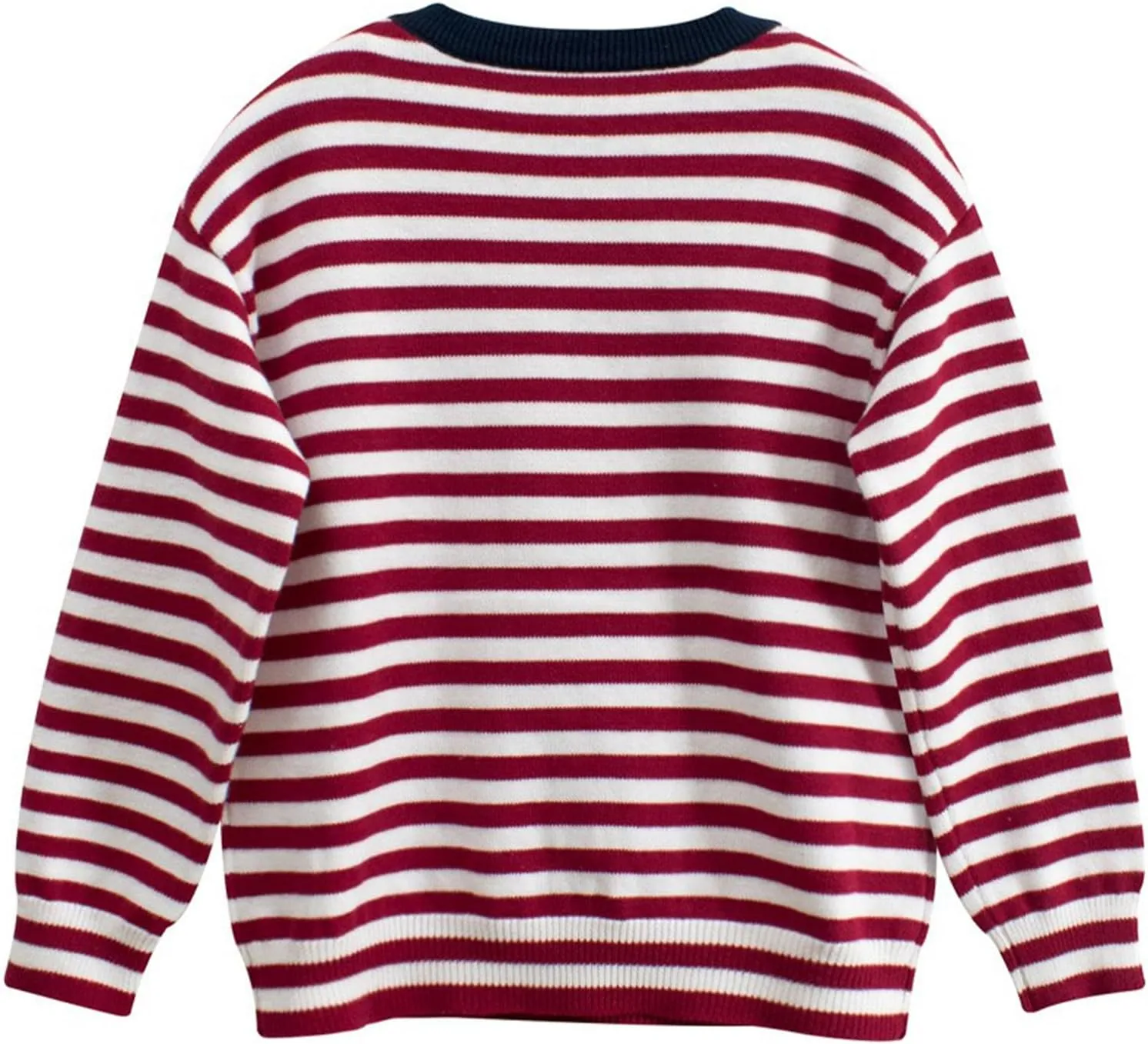 Toddler Baby Boy Knit Sweater Pullover Cotton Cartoon Sweatshirt