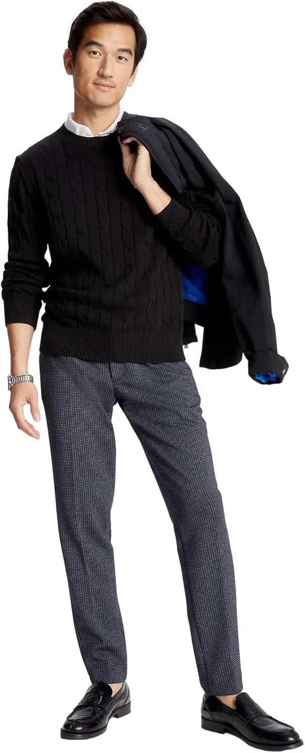 Tommy Hilfiger Men's Iconic Cable Knit Sweater 2024 Collection