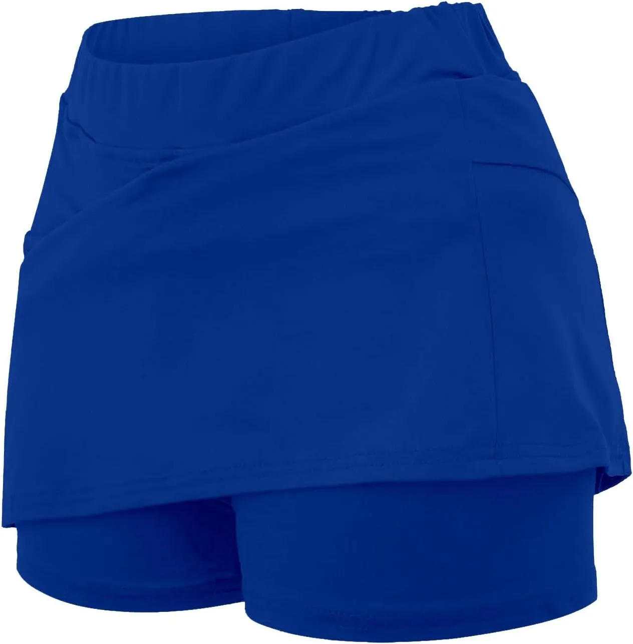 Womans Tennis Golf Skirts High Waisted Workout Athletic Skirt with Shorts Underneath Quick Dry Gym Running Skirt
