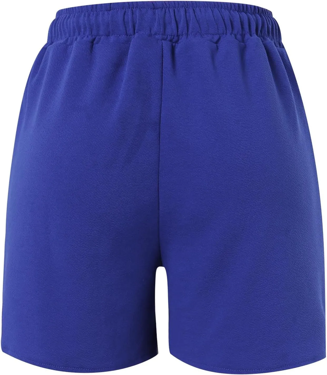 Women 2024 Casual Shorts Loose Drawstring Comfy Elastic High Waist Shorts Summer Pull On Short Pants with Pockets