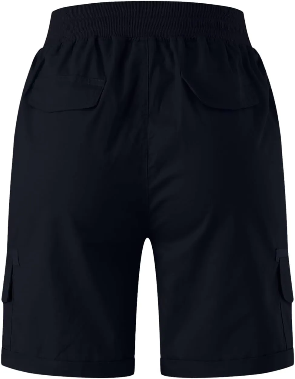 Women Summer Cargo Shorts Lightweight Multi-Pockets Loose Hiking Shorts Mid Rise Casual Trendy Outdoor Workout Short