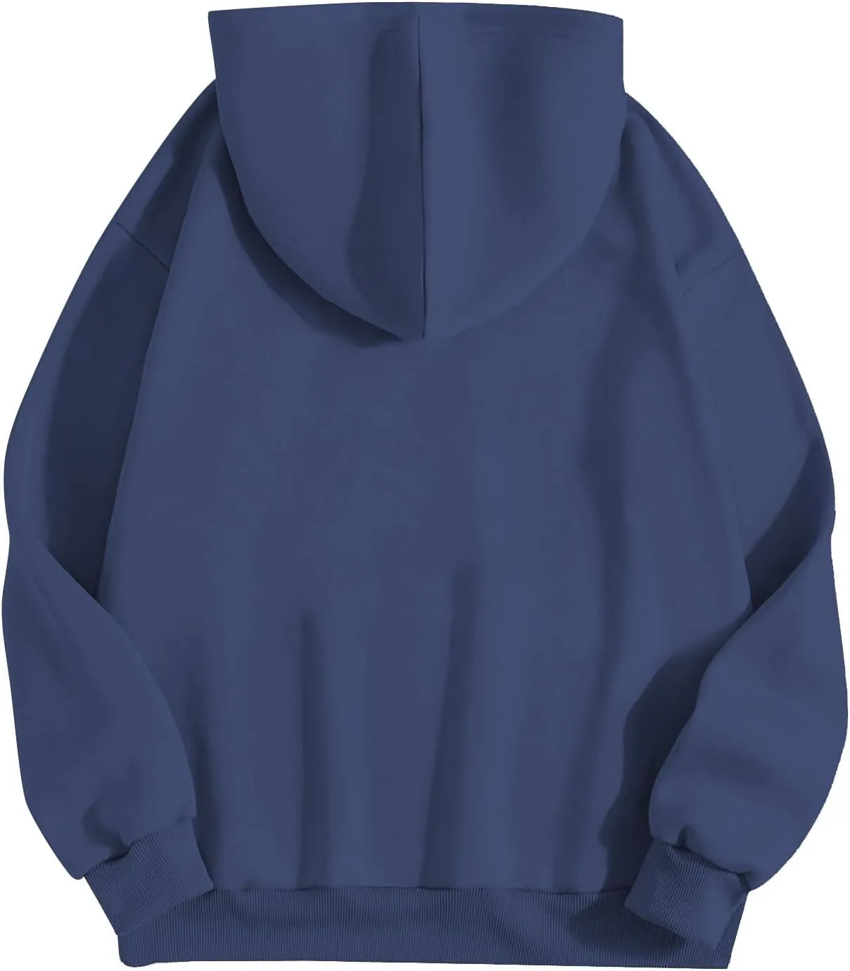 Women's Blank Hoodies Zip Up Long Sleeve Hooded Sweatshirts Oversized Loose Casual Jackets with Pockets Fall Outfits