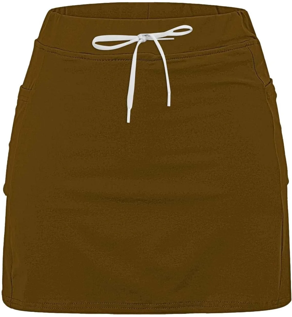 Women's Skorts Tummy Control Plus Size with Pockets for Women High Waist Athletic Sports Pants Skirt Casual Skirt