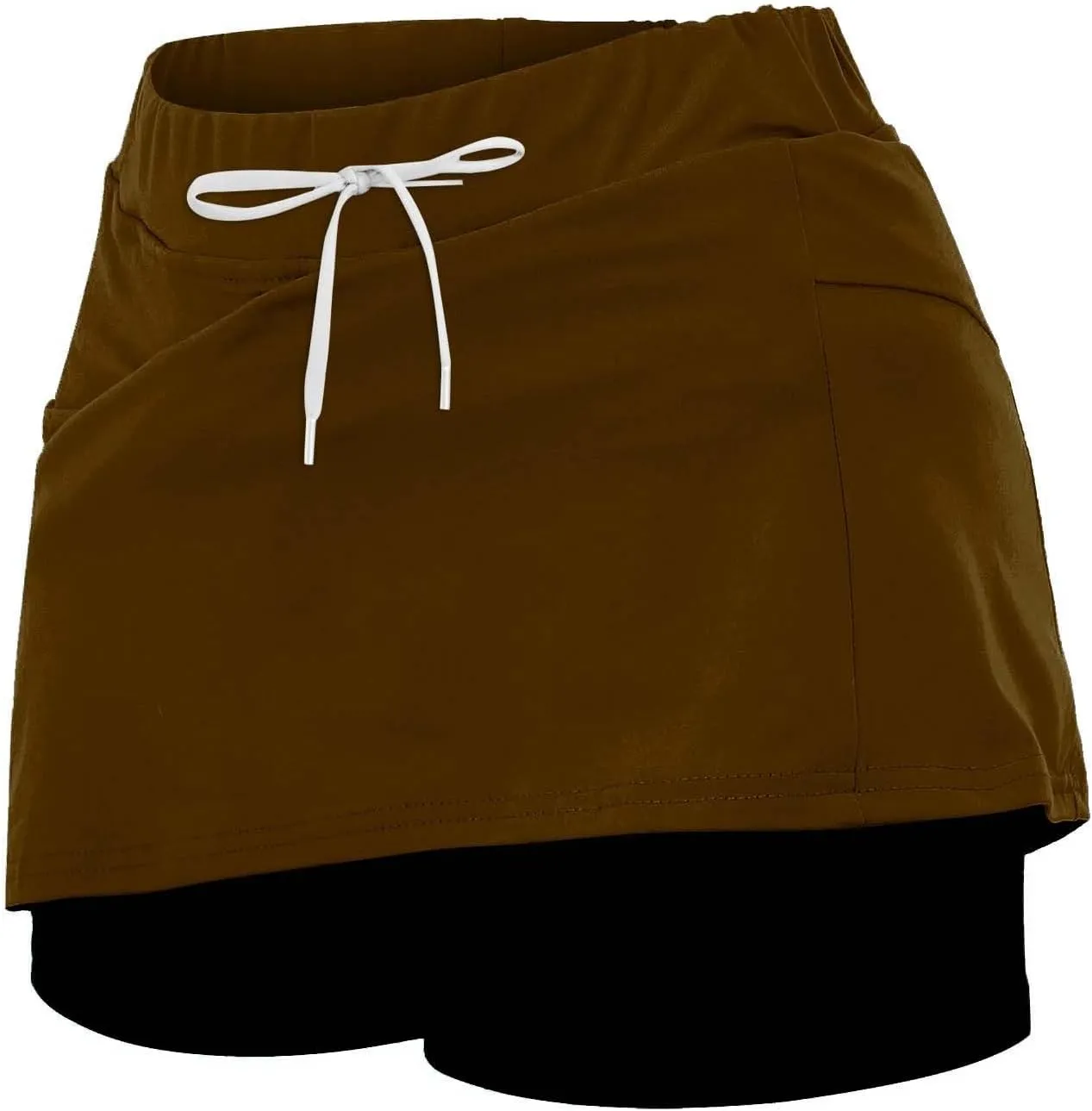 Women's Skorts Tummy Control Plus Size with Pockets for Women High Waist Athletic Sports Pants Skirt Casual Skirt