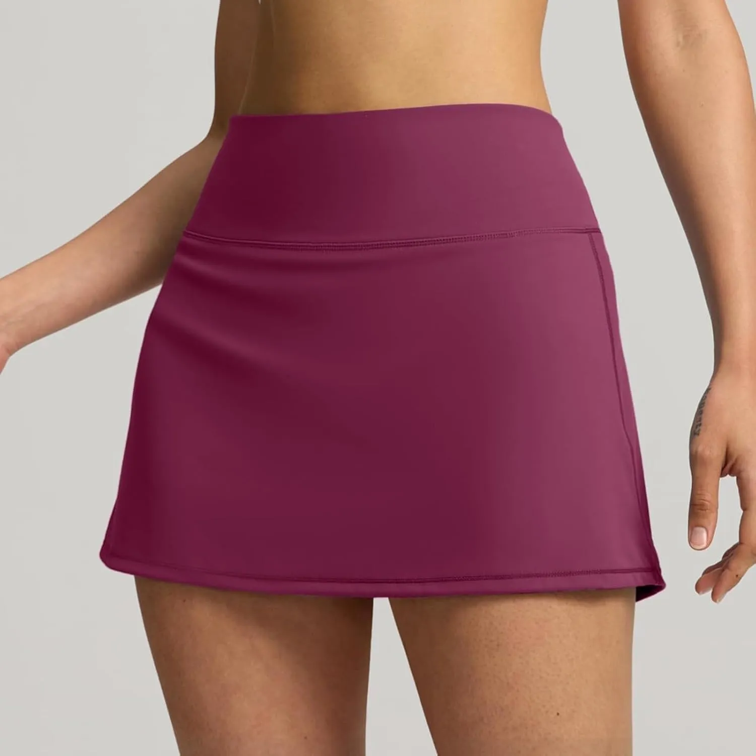 Womens Skorts with Pockets Tummy Control Golf Skorts for Women High Waist Athletic Sports Pants Casual Shorts