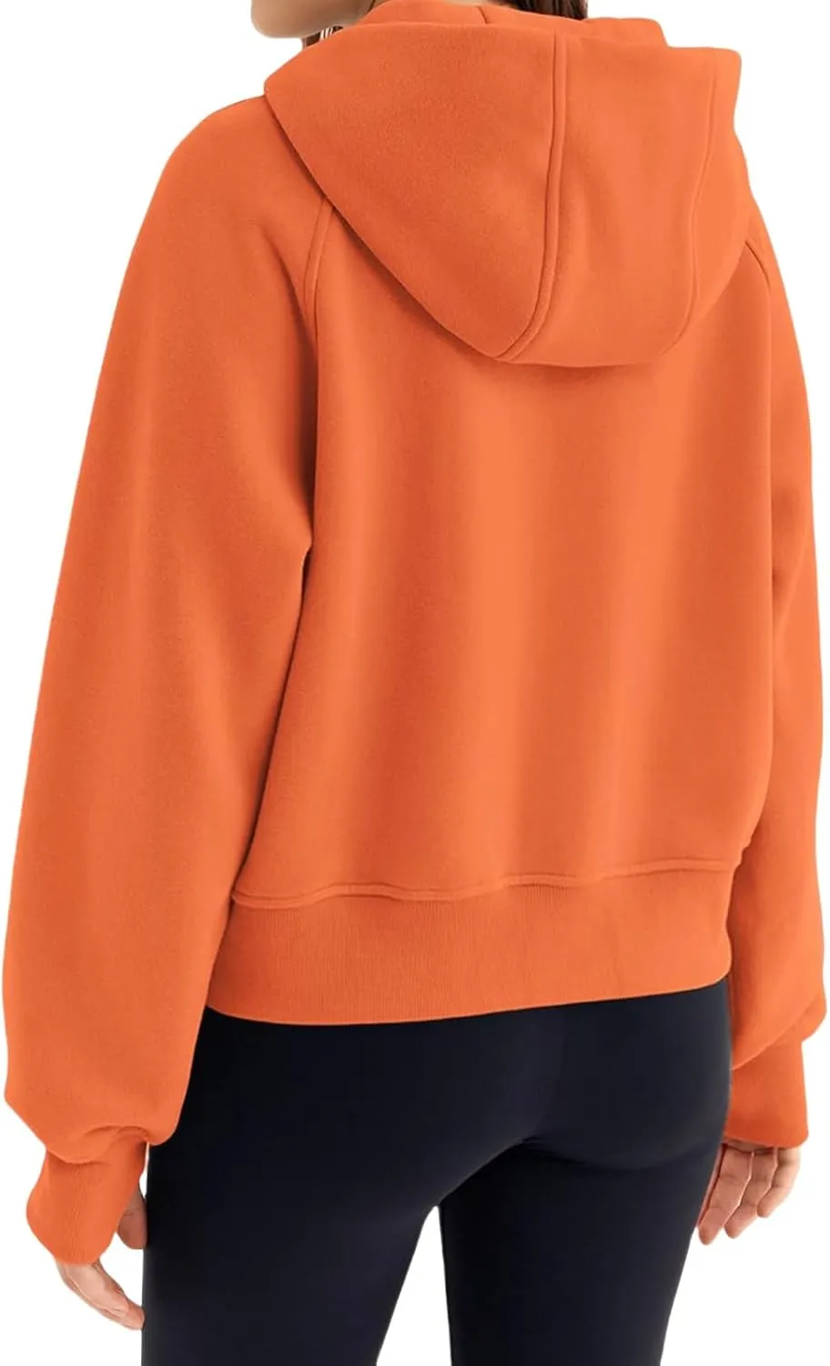 Womens Zip Up Hoodies Fleece Jackets Oversized Sweatshirts Fashion Cropped Hoodie Y2k Fall Outfits Casual Tops Pockets