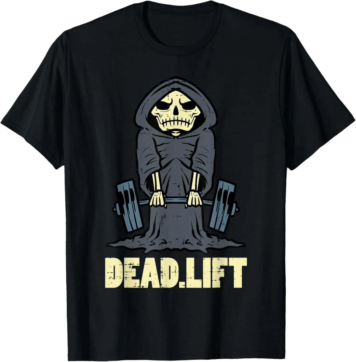 Workout Skeleton Deadlift Gym Training Exercise Men Women T-Shirt