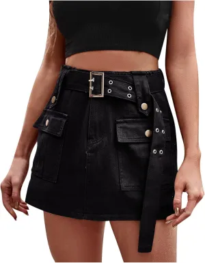 XUNRYAN Cargo Shorts Womens Summer Running Athletic Workout Short Cargo Pants Elastic High Waisted Hiking Bermuda Shorts